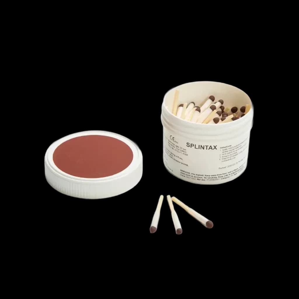 Röktändstickor Björnax Splintax 100 – 100-pack för ventilationstest