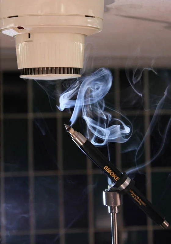 Rökpenna Björnax 6 – med 6 vekar för test av ventilation & brandskydd