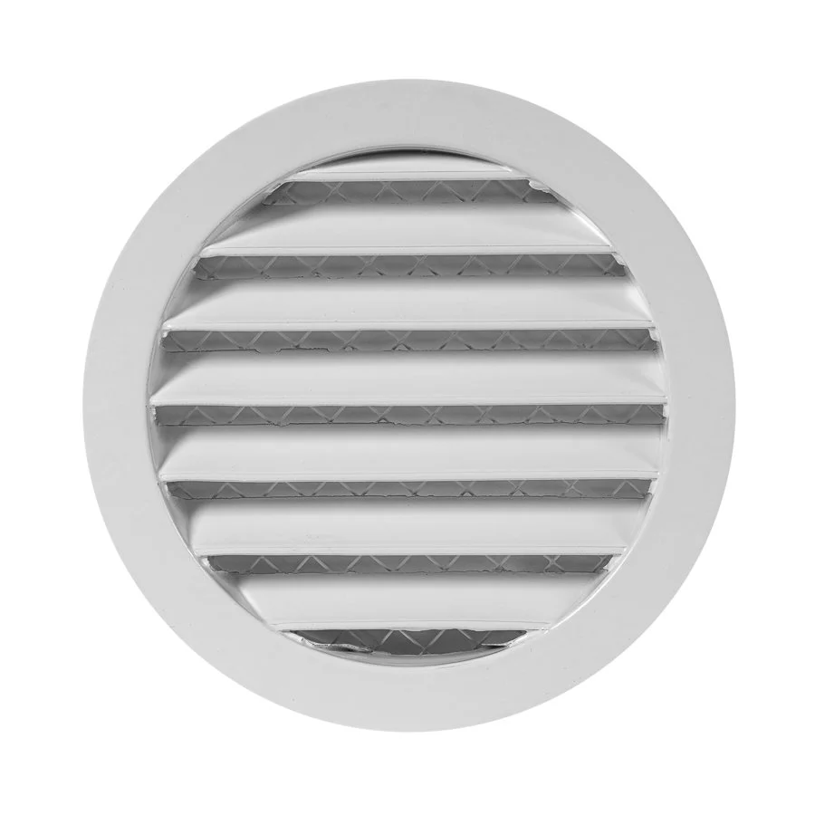 Ventilationsgaller i aluminium Ø 200 mm (olika färger)