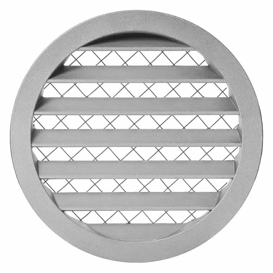 Ventilationsgaller i aluminium Ø 200 mm (olika färger)