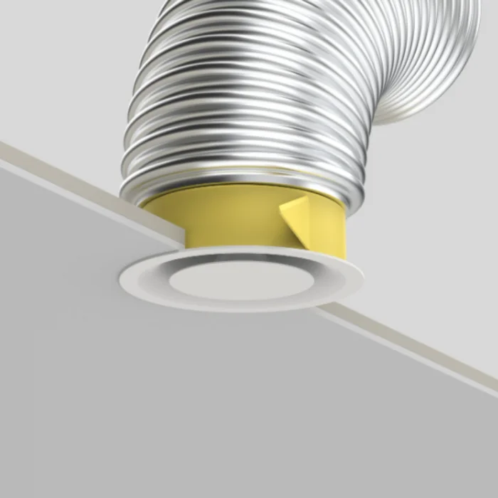 Mounting collar – monteringskrage för Pradovent Trim 100 mm & 125 mm