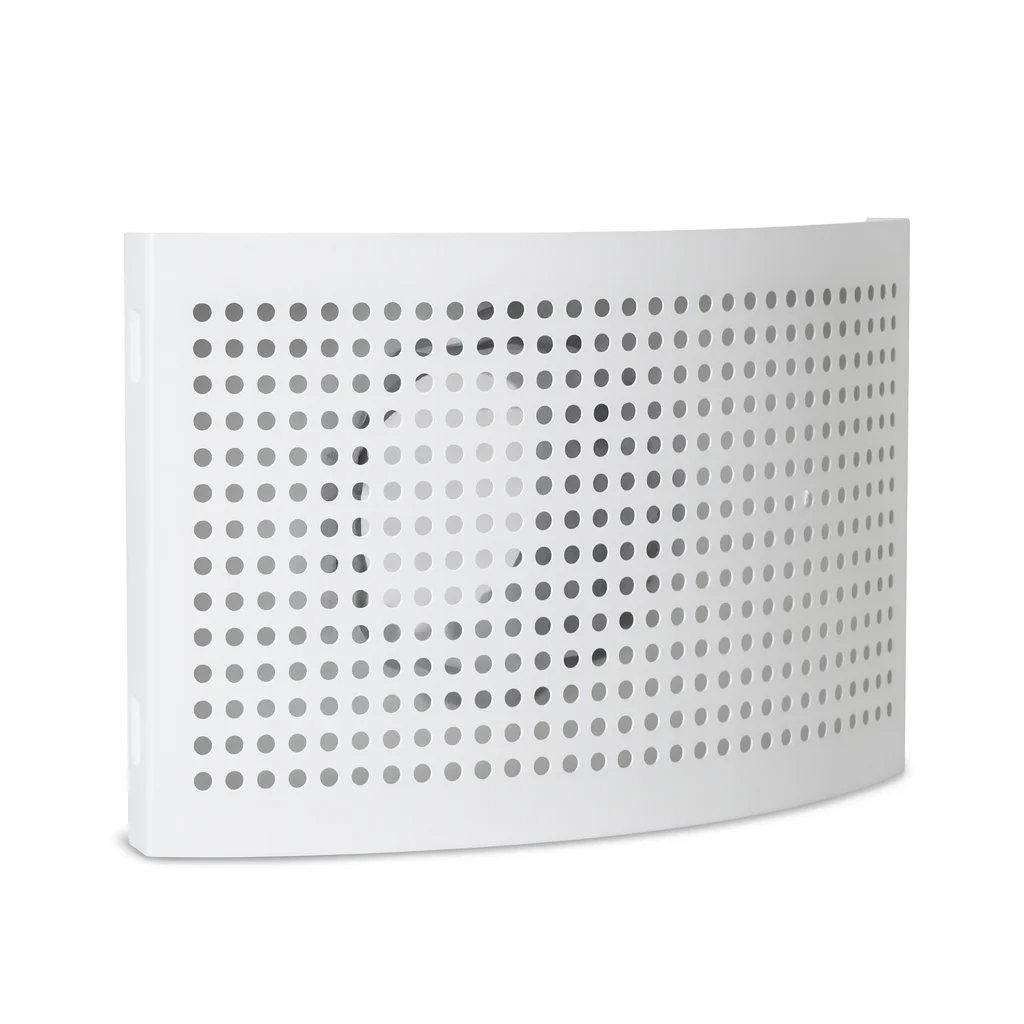Tilluftsdon för väggmontage, HHS-serien, vit RAL 9010
