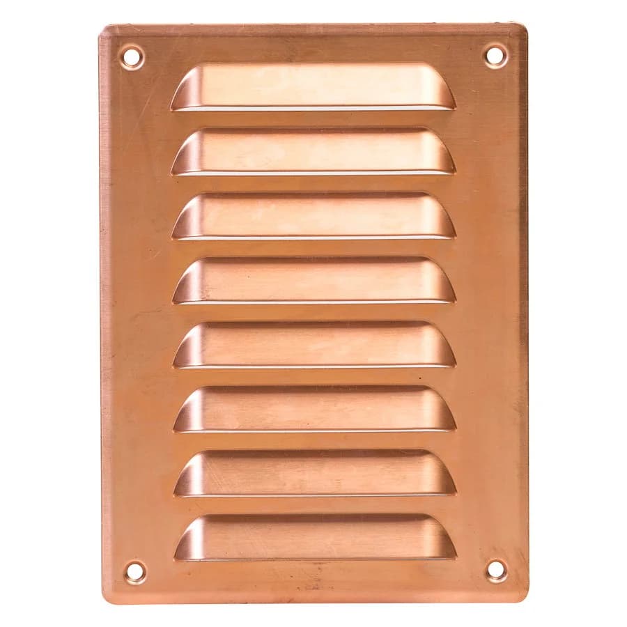 Ventilationsgaller i metall, MR-serien (olika färger/material)