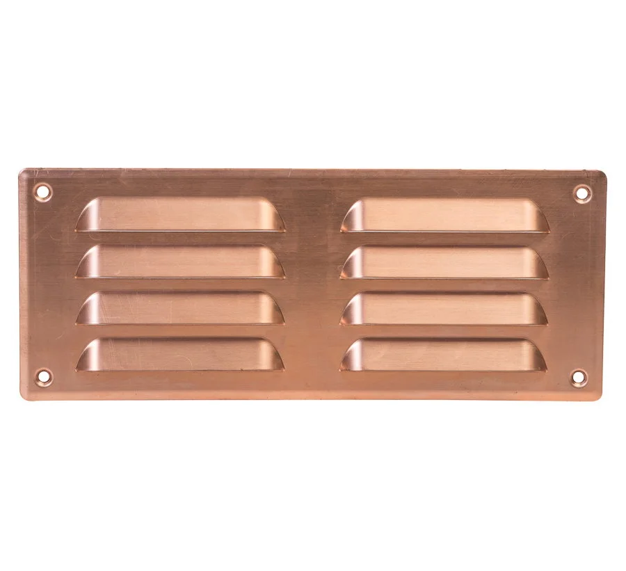 Ventilationsgaller i metall, MR-serien (olika färger/material)