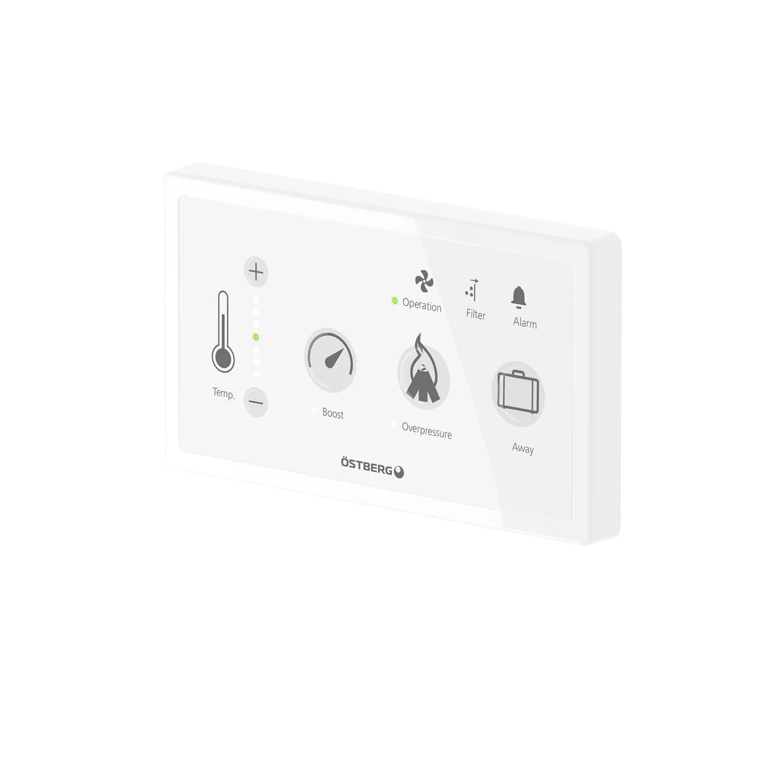 IQC Easy Control Panel – Enkel och trådbunden styrning av HERU-aggregat