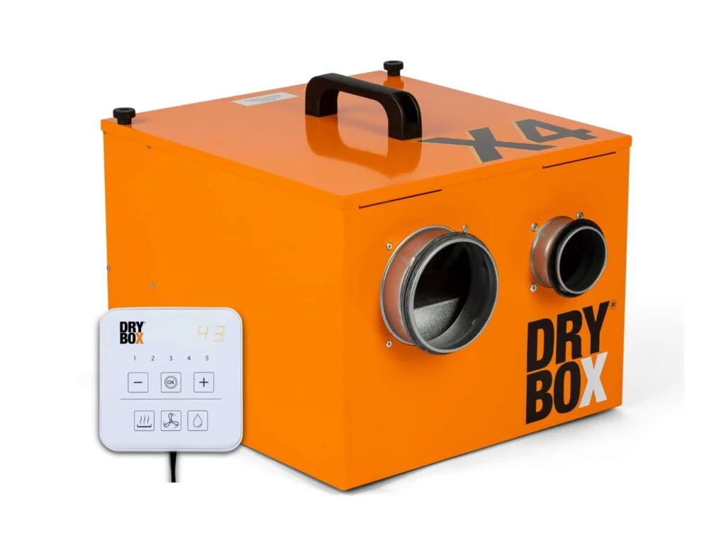 Drybox X4 – sorptionsavfuktare för krypgrund, vind & källare upp till 100 m²