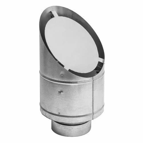 Ventilationshuv / takhuv i förzinkat stål (flera storlekar)