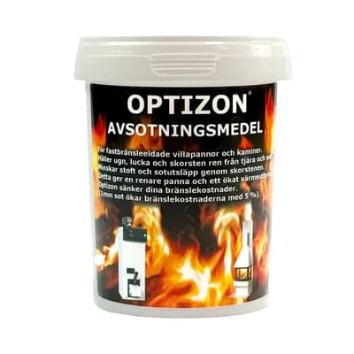 Avsotningsmedel Optizon 500 g – för kamin & panna