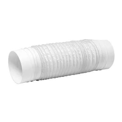 Flexibel rund ventilationskanal Ø150 mm – 0,5 m plast