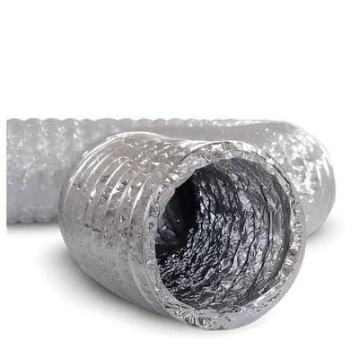 Flexibel Aluminiumkanal Ø100 mm, 10 m