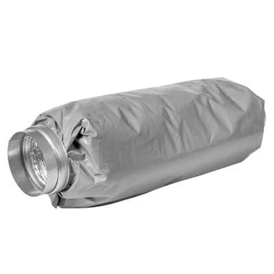 Flexibla ljuddämpare med 50 mm isolering
