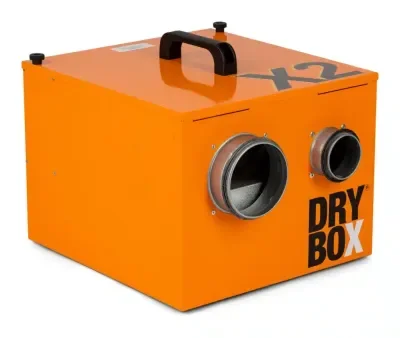 Drybox X2 – sorptionsavfuktare för byggnation, krypgrund & skadesanering upp till 100 m²